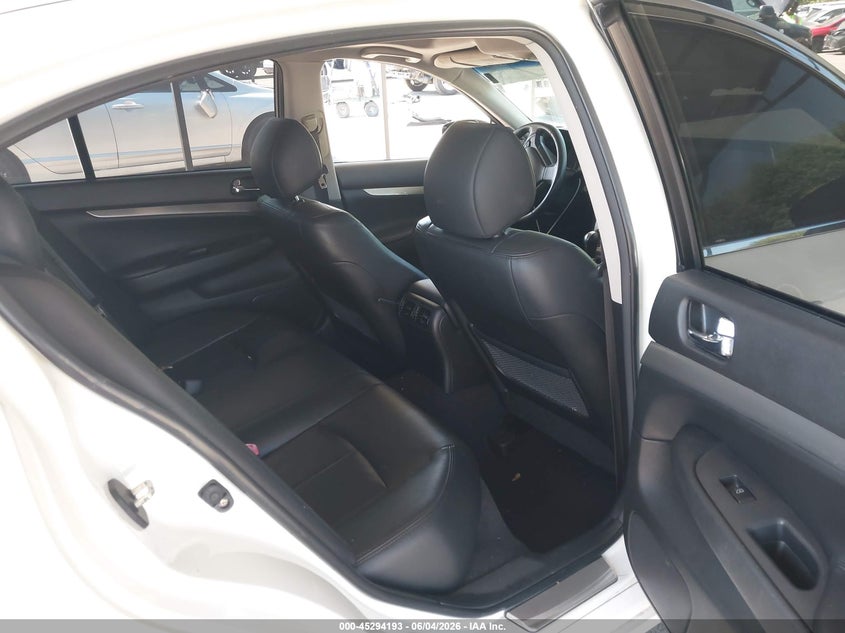 2012 Infiniti G VIN JN1CV6AR4CM973042 IAAI salvage auction — LEFT FRONT, Salvage Title, sold $650 on 2026-07-09 (photo 8)