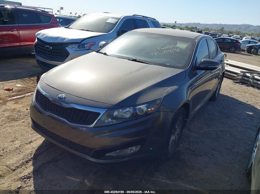 2013 Kia Optima VIN 5XXGM4A77DG226918 IAAI salvage auction — NORMAL WEAR, Clear-Dealer Only (Arizona), sold $775 on 2026-07-28 (photo 2)
