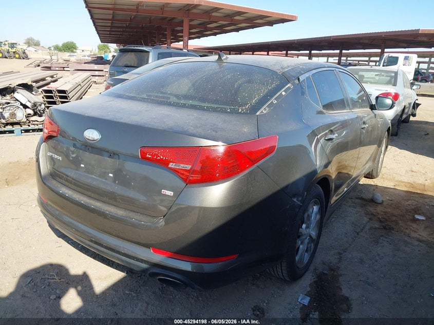 2013 Kia Optima VIN 5XXGM4A77DG226918 IAAI salvage auction — NORMAL WEAR, Clear-Dealer Only (Arizona), sold $775 on 2026-07-28 (photo 4)