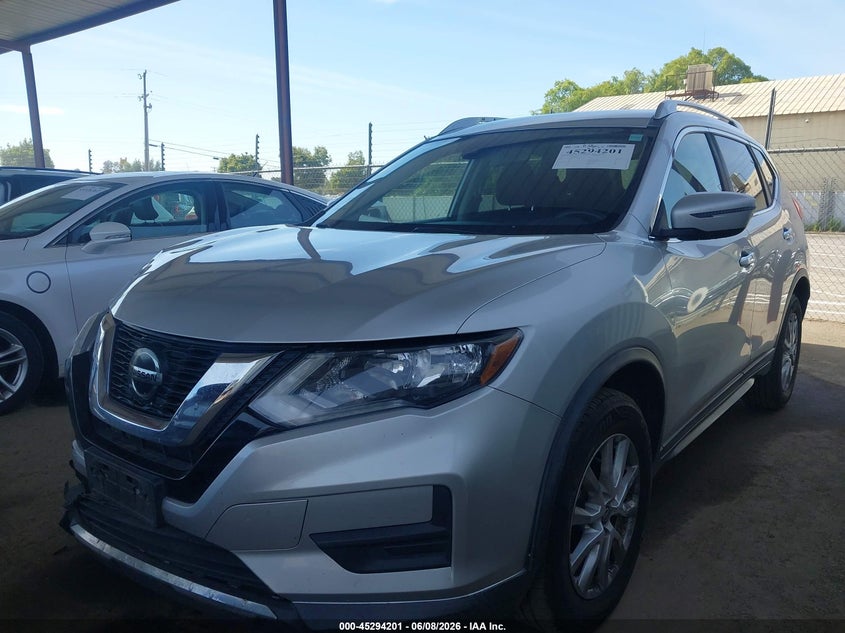 2019 Nissan Rogue VIN KNMAT2MV7KP509199 IAAI salvage auction — RIGHT FRONT, Salvage Title, sold $2,200 on 2026-07-14 (photo 2)