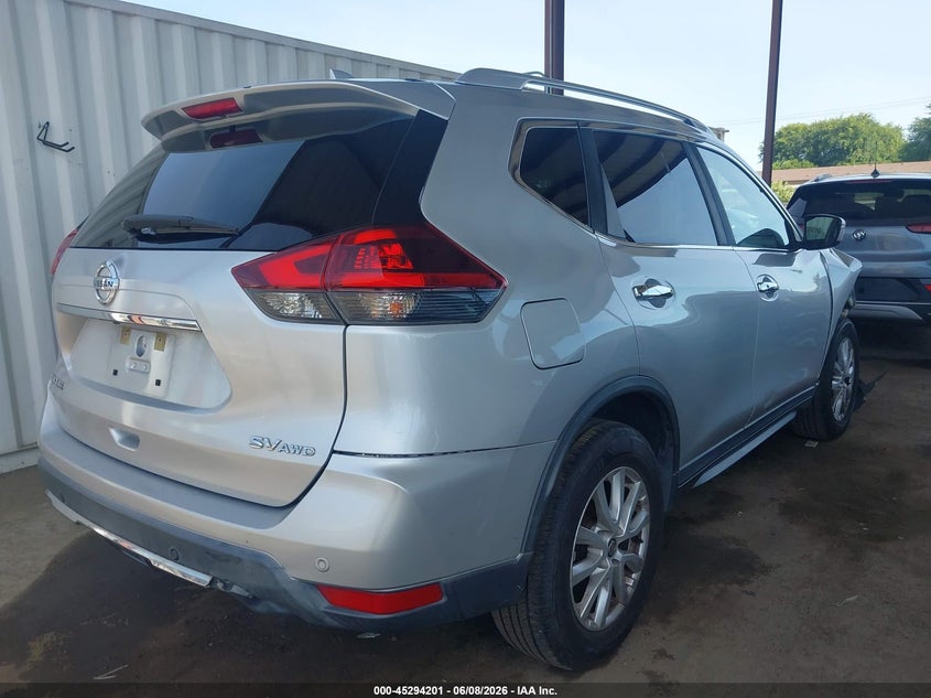 2019 Nissan Rogue VIN KNMAT2MV7KP509199 IAAI salvage auction — RIGHT FRONT, Salvage Title, sold $2,200 on 2026-07-14 (photo 4)