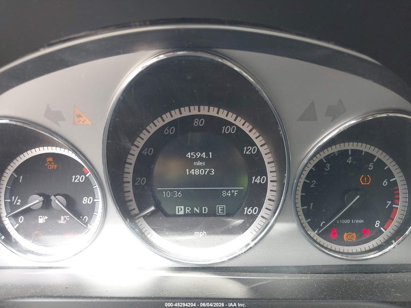 2011 Mercedes-benz C-klasse VIN WDDGF8BB1BR185108 IAAI salvage auction — FRONT END, Clear (Michigan), sold $675 on 2026-07-27 (photo 7)