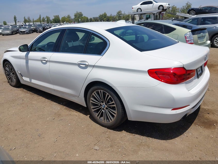 2018 BMW 5er VIN WBAJA5C50JG899390 IAAI salvage auction — FRONT END, Salvage Title, sold $8,675 on 2026-07-06 (photo 3)
