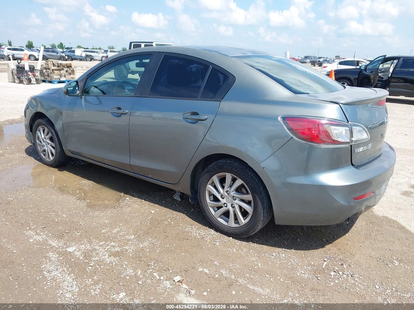 2012 Mazda 3 VIN JM1BL1V79C1663822 IAAI salvage auction — RIGHT FRONT, Salvage Title, sold $550 on 2026-07-15 (photo 3)