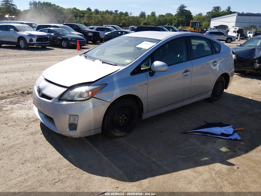 2011 Toyota Prius VIN JTDKN3DU5B0291199 IAAI salvage auction — NORMAL WEAR, Original (New Hampshire), sold $950 on 2026-07-08 (photo 2)