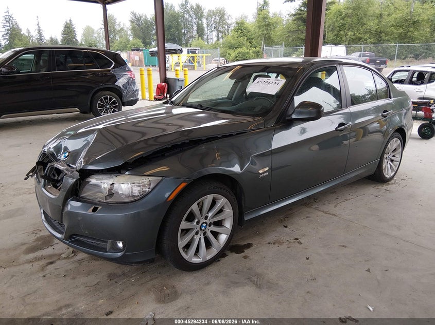 2009 BMW 3 series VIN WBAPK53539A644707 IAAI salvage auction — FRONT END, Bill Of Sale (Washington), sold $925 on 2026-07-08 (photo 2)