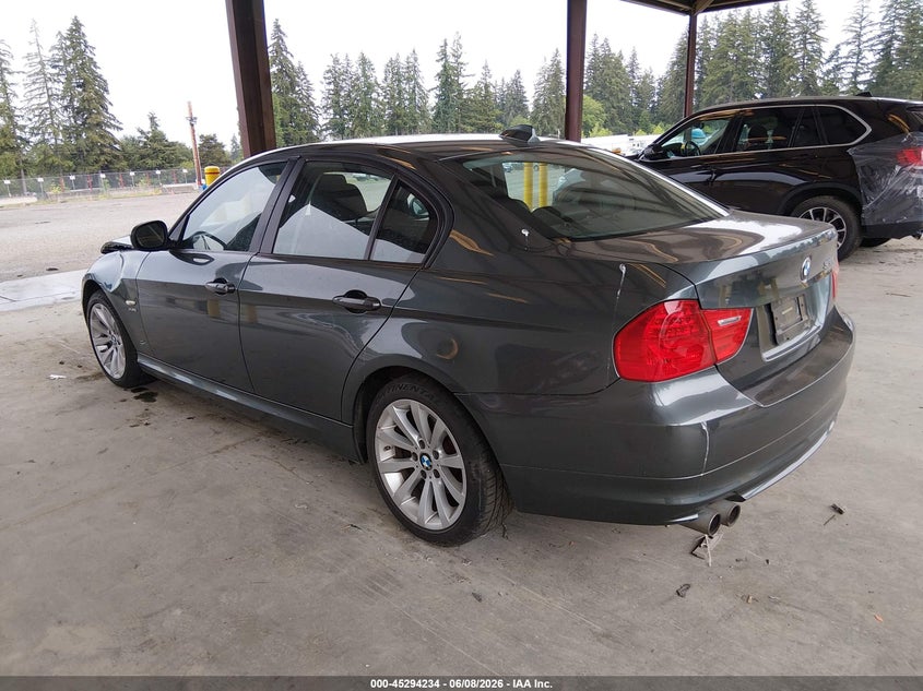 2009 BMW 3 series VIN WBAPK53539A644707 IAAI salvage auction — FRONT END, Bill Of Sale (Washington), sold $925 on 2026-07-08 (photo 3)