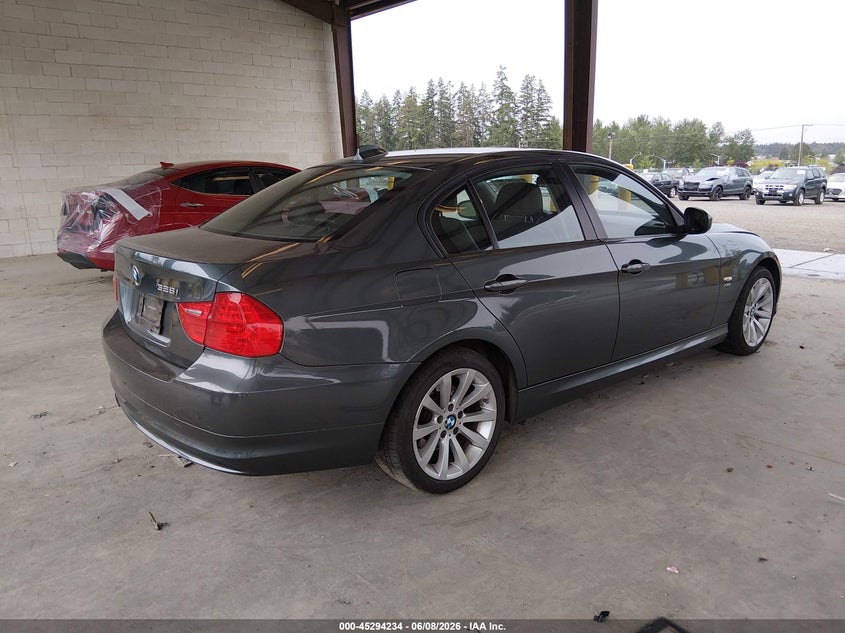 2009 BMW 3 series VIN WBAPK53539A644707 IAAI salvage auction — FRONT END, Bill Of Sale (Washington), sold $925 on 2026-07-08 (photo 4)