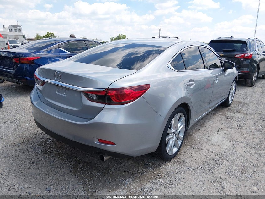 2017 Mazda 6 VIN JM1GL1V57H1116107 IAAI salvage auction — FRONT END, Salvage Title, sold $1,750 on 2026-07-28 (photo 4)