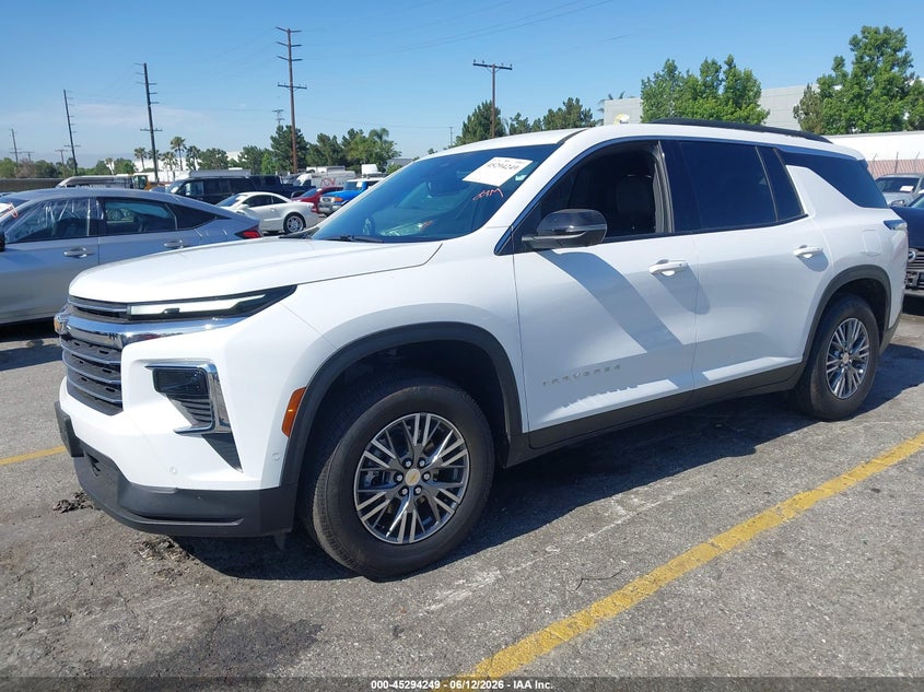 2026 Chevrolet Traverse VIN 1GNERGKS9TJ100669 IAAI salvage auction — SIDE, Salvage (California), sold $16,975 on 2026-07-28 (photo 2)