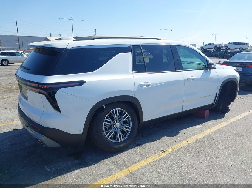 2026 Chevrolet Traverse VIN 1GNERGKS9TJ100669 IAAI salvage auction — SIDE, Salvage (California), sold $16,975 on 2026-07-28 (photo 4)