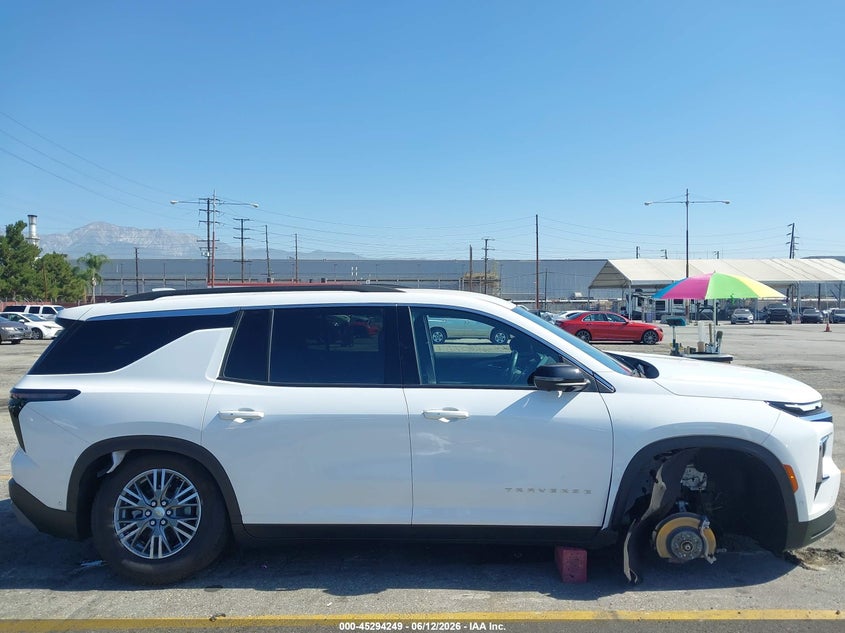 2026 Chevrolet Traverse VIN 1GNERGKS9TJ100669 IAAI salvage auction — SIDE, Salvage (California), sold $16,975 on 2026-07-28 (photo 6)