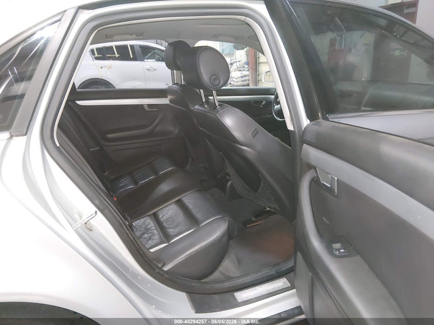 2006 Audi A4 VIN WAUDF78E36A105382 IAAI salvage auction — FRONT END, Salvage (Idaho), sold $75 on 2026-07-10 (photo 8)