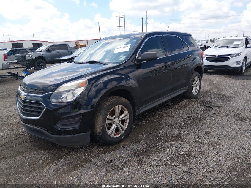 2016 Chevrolet Equinox VIN 2GNALBEK1G1122678 IAAI salvage auction — NORMAL WEAR, Clear (Louisiana), sold $925 on 2026-07-18 (photo 2)