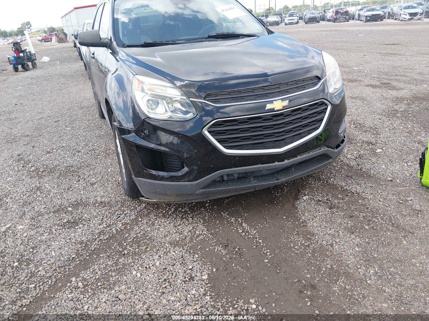 2016 Chevrolet Equinox VIN 2GNALBEK1G1122678 IAAI salvage auction — NORMAL WEAR, Clear (Louisiana), sold $925 on 2026-07-18 (photo 6)