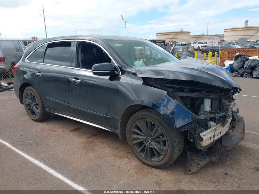 2020 Acura Mdx VIN 5J8YD3H52LL014804 IAAI salvage auction — FRONT END, Salvage (Hawaii), sold $425 on 2026-09-01 (photo 1)