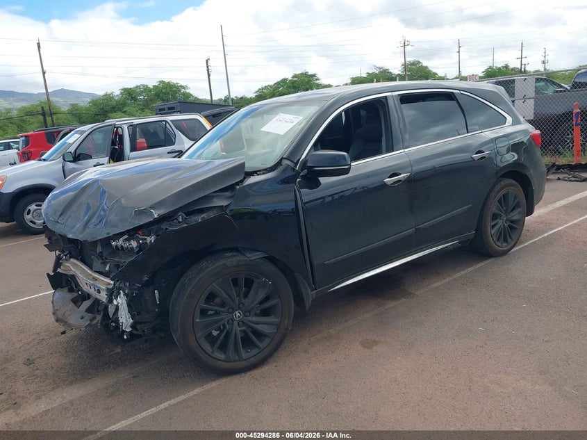 2020 Acura Mdx VIN 5J8YD3H52LL014804 IAAI salvage auction — FRONT END, Salvage (Hawaii), sold $425 on 2026-09-01 (photo 2)