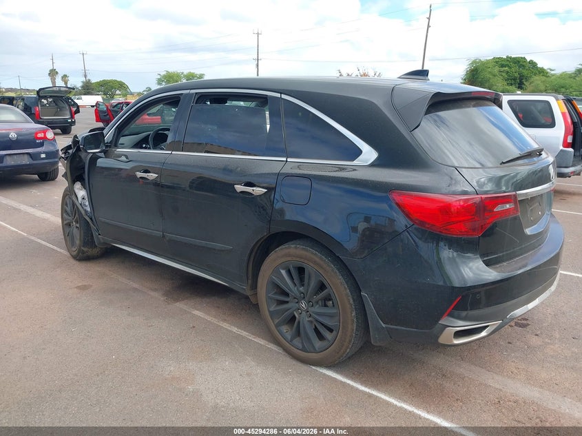 2020 Acura Mdx VIN 5J8YD3H52LL014804 IAAI salvage auction — FRONT END, Salvage (Hawaii), sold $425 on 2026-09-01 (photo 3)