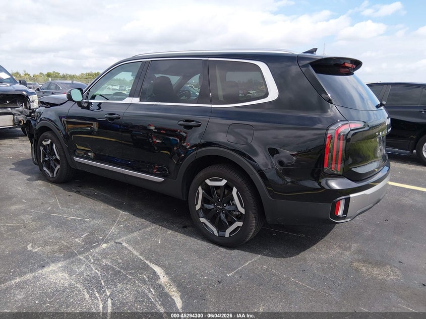 2025 Kia Telluride VIN 5XYP34GCXSG653901 IAAI salvage auction — FRONT END, Rebuildable (Florida), sold $11,250 on 2026-07-30 (photo 3)