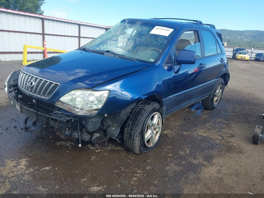 2003 Lexus Rx 300 VIN JTJHF10U330305651 IAAI salvage auction — FRONT & REAR, Bill Of Sale (Washington), sold $275 on 2026-07-07 (photo 2)