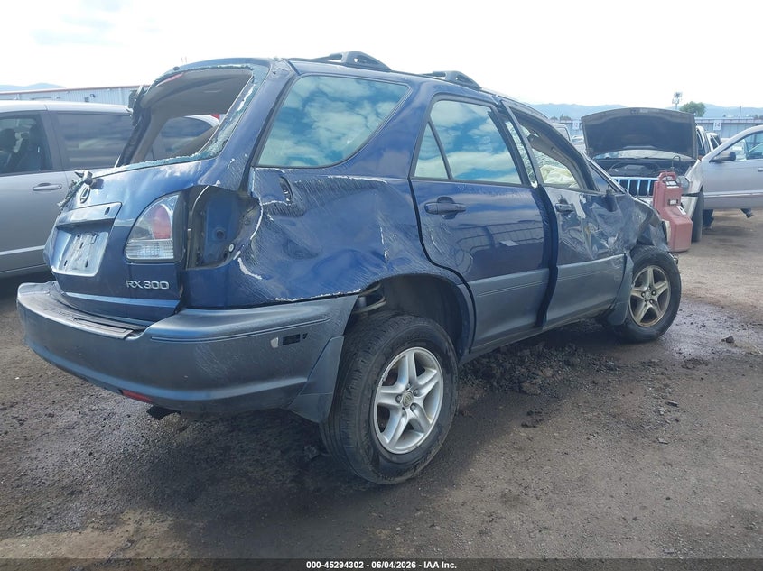 2003 Lexus Rx 300 VIN JTJHF10U330305651 IAAI salvage auction — FRONT & REAR, Bill Of Sale (Washington), sold $275 on 2026-07-07 (photo 4)