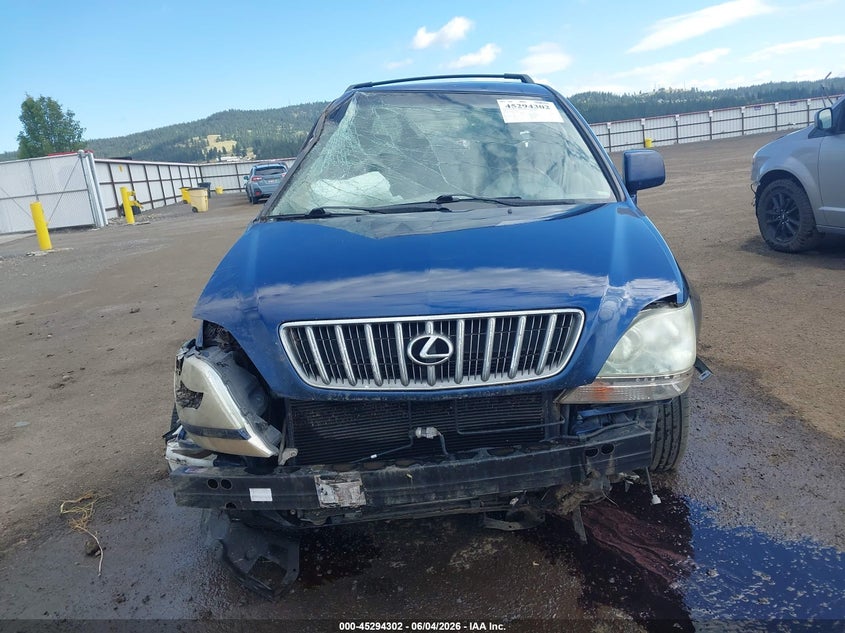 2003 Lexus Rx 300 VIN JTJHF10U330305651 IAAI salvage auction — FRONT & REAR, Bill Of Sale (Washington), sold $275 on 2026-07-07 (photo 6)
