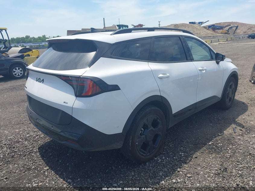 2026 Kia Sportage VIN 5XYK6CDF7TG348741 IAAI salvage auction — WATER/FLOOD, Salvage Title, sold $9,600 on 2026-07-21 (photo 4)