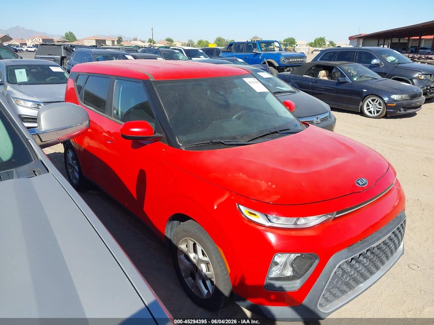 2021 Kia Soul VIN KNDJ23AU2M7138167 IAAI salvage auction — RIGHT REAR, Salvage (Arizona), sold $2,000 on 2026-07-28 (photo 1)