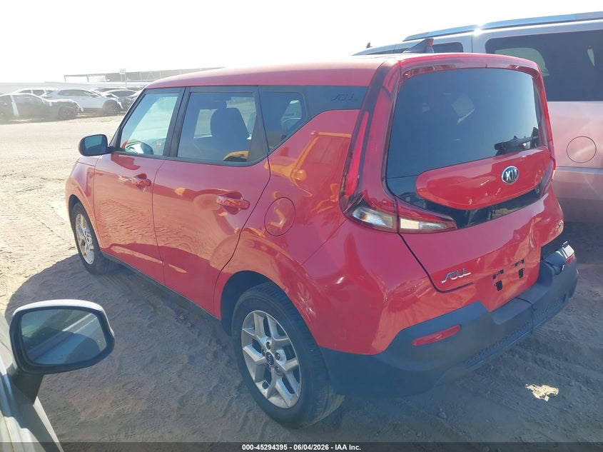 2021 Kia Soul VIN KNDJ23AU2M7138167 IAAI salvage auction — RIGHT REAR, Salvage (Arizona), sold $2,000 on 2026-07-28 (photo 3)