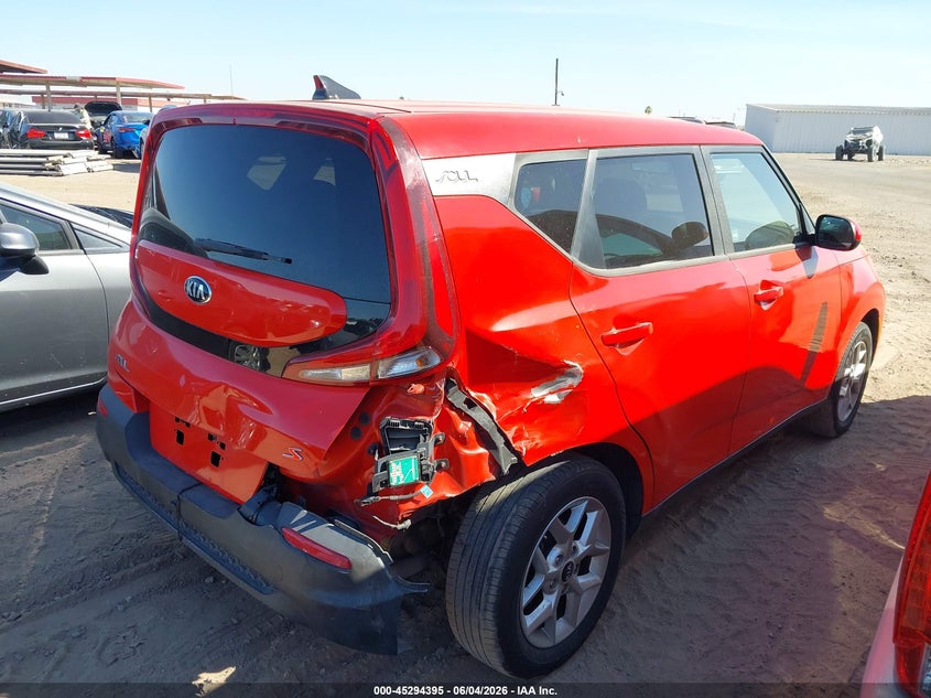 2021 Kia Soul VIN KNDJ23AU2M7138167 IAAI salvage auction — RIGHT REAR, Salvage (Arizona), sold $2,000 on 2026-07-28 (photo 6)