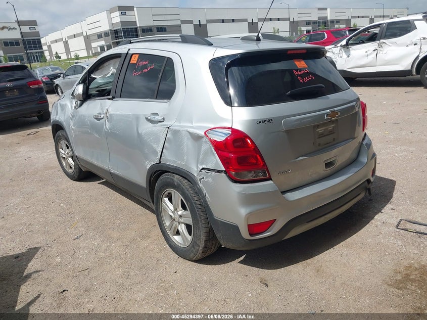 2019 Chevrolet Trax VIN KL7CJLSB0KB963334 IAAI salvage auction — BIO HAZARD, Salvage (Texas), sold $25 on 2026-07-28 (photo 3)