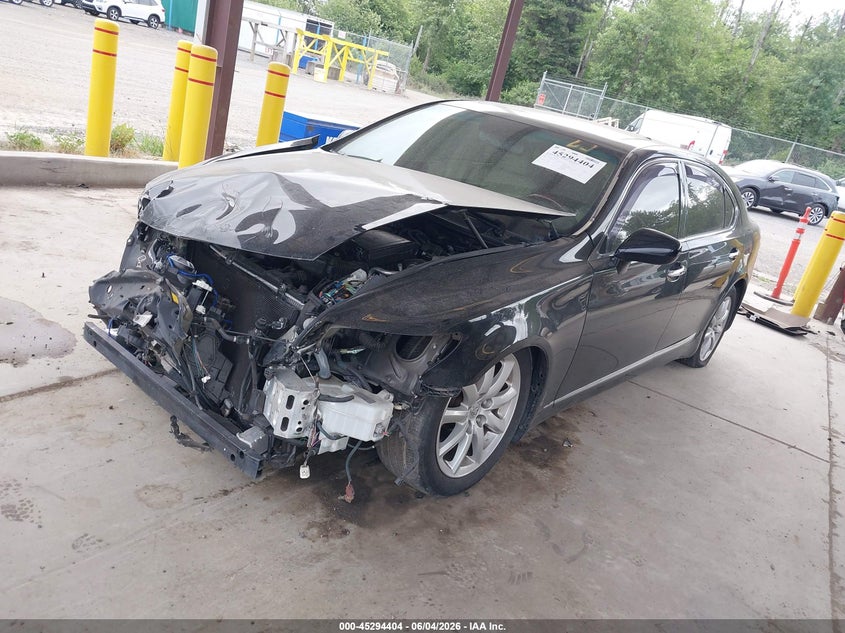 2007 Lexus Ls 460 VIN JTHGL46F575008065 IAAI salvage auction — FRONT END, Bill Of Sale (Washington), sold $1,325 on 2026-07-08 (photo 2)
