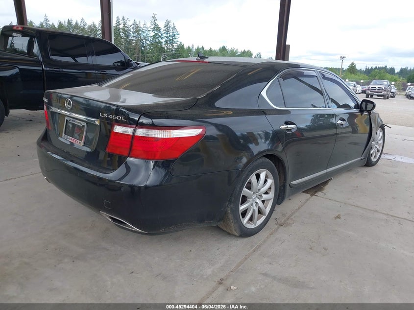 2007 Lexus Ls 460 VIN JTHGL46F575008065 IAAI salvage auction — FRONT END, Bill Of Sale (Washington), sold $1,325 on 2026-07-08 (photo 4)
