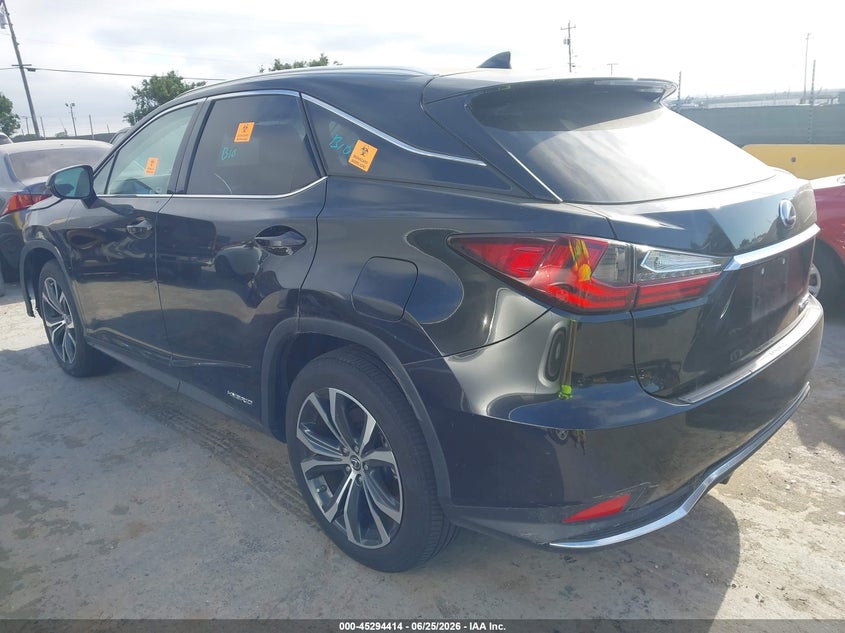 2022 Lexus Rx VIN 2T2HGMDAXNC083941 IAAI salvage auction — BIOHAZARD/CHEMICAL, Clear (Colorado), sold $15,250 on 2026-07-30 (photo 3)