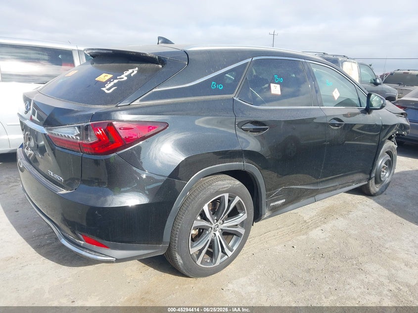 2022 Lexus Rx VIN 2T2HGMDAXNC083941 IAAI salvage auction — BIOHAZARD/CHEMICAL, Clear (Colorado), sold $15,250 on 2026-07-30 (photo 4)