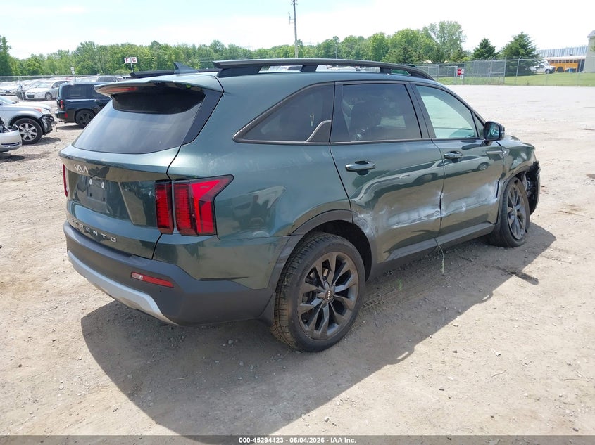 2022 Kia Sorento VIN 5XYRHDLF3NG133179 IAAI salvage auction — LEFT & RIGHT, Mv-907A (New York), sold $5,450 on 2026-07-28 (photo 4)