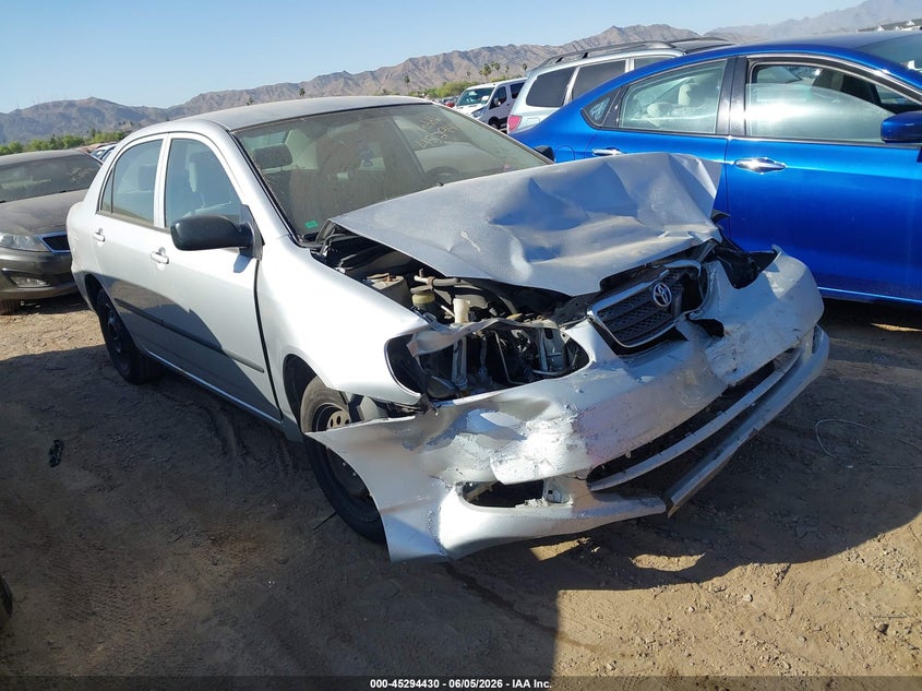 2006 Toyota Corolla VIN JTDBR32EX60073765 IAAI salvage auction — NORMAL WEAR, Clear-Dealer Only (Michigan), sold $600 on 2026-07-07 (photo 1)