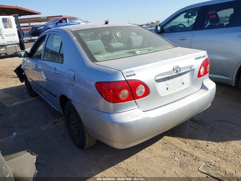 2006 Toyota Corolla VIN JTDBR32EX60073765 IAAI salvage auction — NORMAL WEAR, Clear-Dealer Only (Michigan), sold $600 on 2026-07-07 (photo 3)