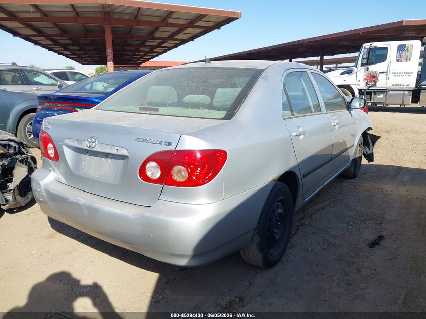 2006 Toyota Corolla VIN JTDBR32EX60073765 IAAI salvage auction — NORMAL WEAR, Clear-Dealer Only (Michigan), sold $600 on 2026-07-07 (photo 4)