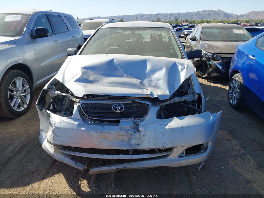2006 Toyota Corolla VIN JTDBR32EX60073765 IAAI salvage auction — NORMAL WEAR, Clear-Dealer Only (Michigan), sold $600 on 2026-07-07 (photo 6)