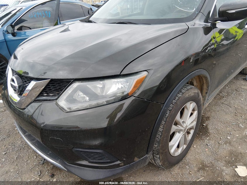 2015 Nissan Rogue VIN KNMAT2MV0FP506960 IAAI salvage auction — RIGHT REAR, Clear (Tennessee), sold $475 on 2026-07-30 (photo 6)