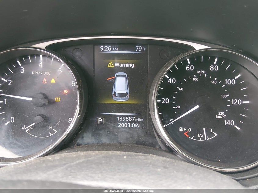 2015 Nissan Rogue VIN KNMAT2MV0FP506960 IAAI salvage auction — RIGHT REAR, Clear (Tennessee), sold $475 on 2026-07-30 (photo 7)