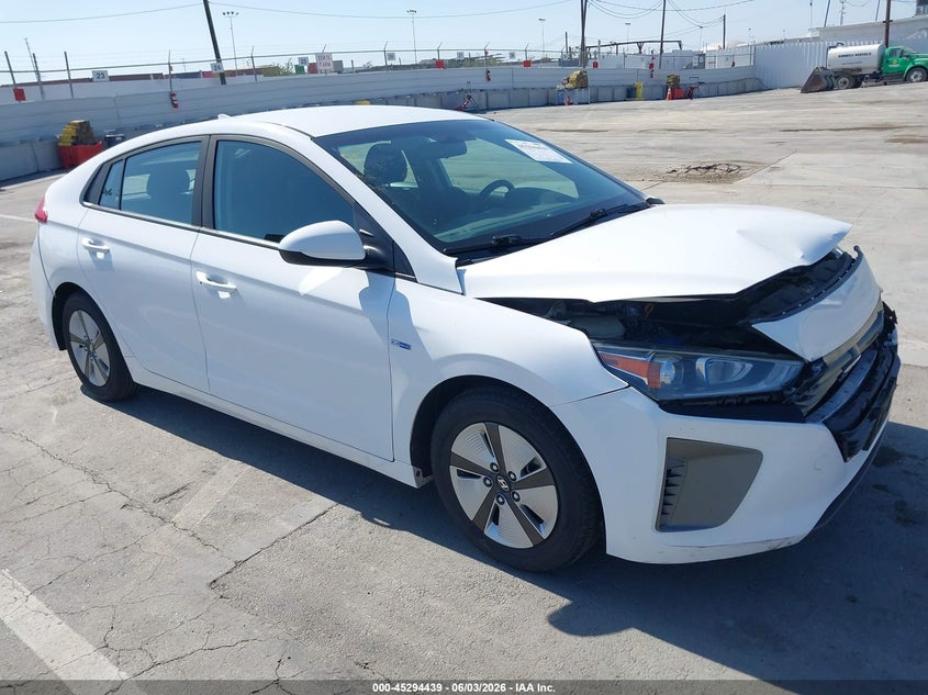 2019 Hyundai Ioniq VIN KMHC65LC2KU107539 IAAI salvage auction — FRONT & REAR, Salvage (California), sold $1,475 on 2026-07-29 (photo 1)