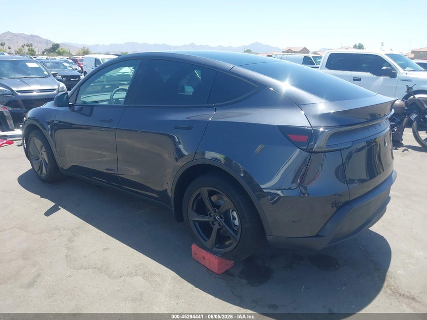 2026 Tesla Model y VIN 7SAYGDED0TF638288 IAAI salvage auction — RIGHT REAR, Salvage (Arizona), sold $15,450 on 2026-07-28 (photo 3)