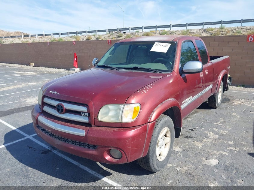 2003 Toyota Tundra VIN 5TBRT34183S416858 IAAI salvage auction — NORMAL WEAR, Clear - Dealer Only (California), sold $850 on 2026-07-08 (photo 2)