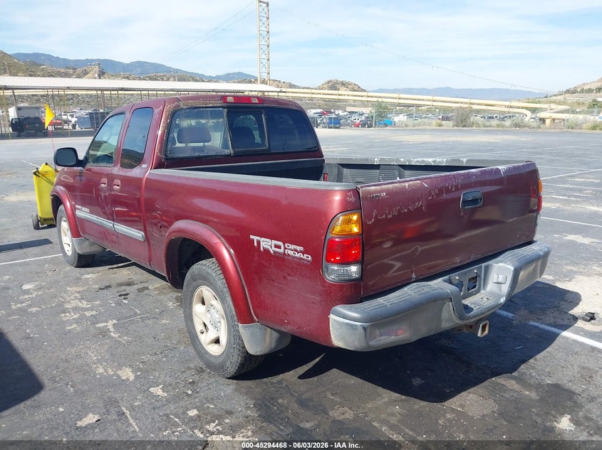 2003 Toyota Tundra VIN 5TBRT34183S416858 IAAI salvage auction — NORMAL WEAR, Clear - Dealer Only (California), sold $850 on 2026-07-08 (photo 3)