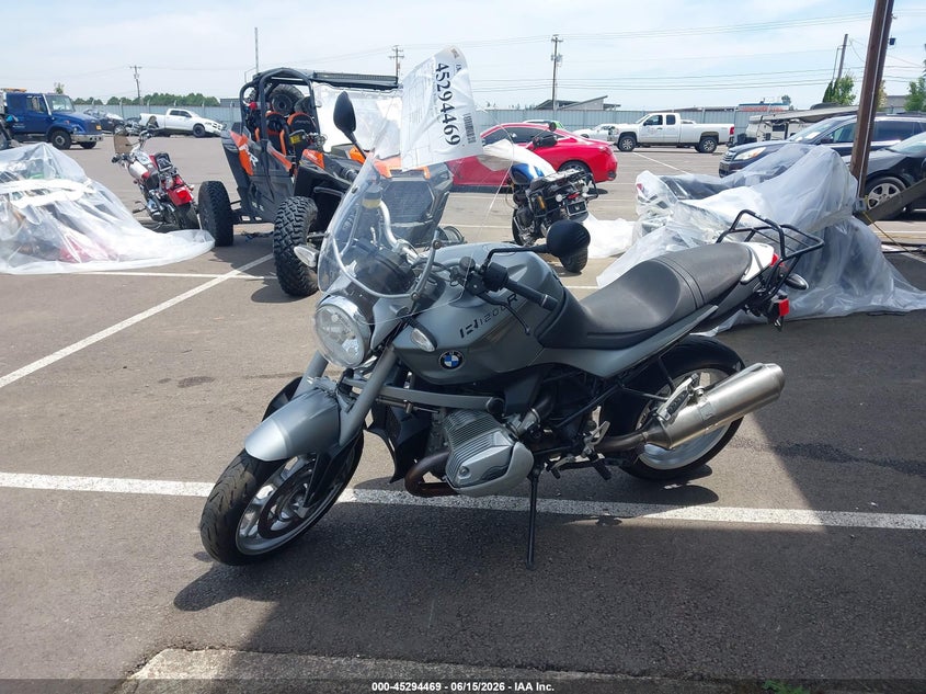 2007 BMW R 1200 VIN WB10398077ZS25681 IAAI salvage auction — NORMAL WEAR, Clear (Oregon), sold $950 on 2026-07-14 (photo 2)