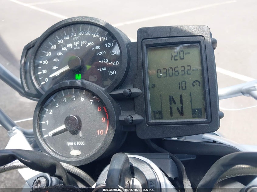 2007 BMW R 1200 VIN WB10398077ZS25681 IAAI salvage auction — NORMAL WEAR, Clear (Oregon), sold $950 on 2026-07-14 (photo 7)
