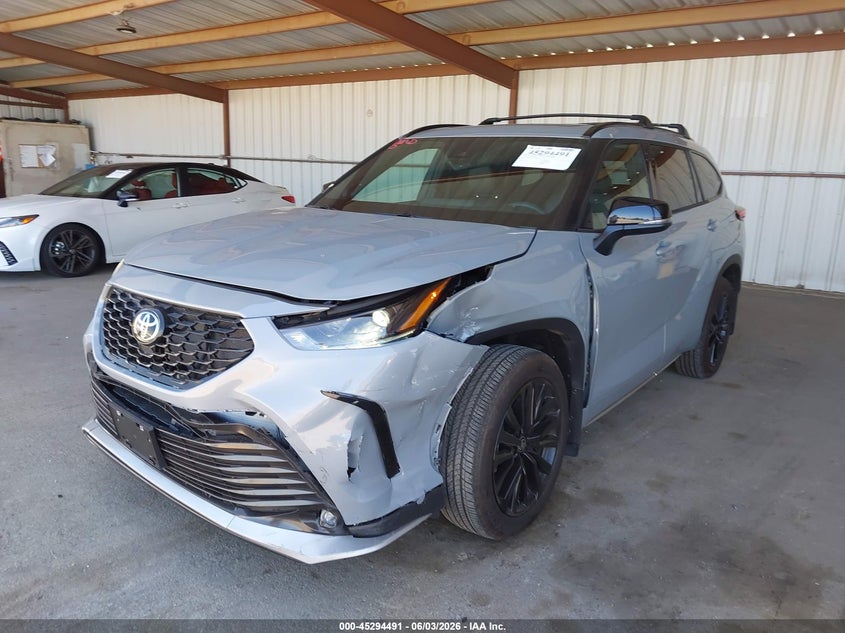 2025 Toyota Highlander VIN 5TDKDRBH3SS590778 IAAI salvage auction — LEFT FRONT, Salvage Title, sold $34,250 on 2026-07-09 (photo 6)