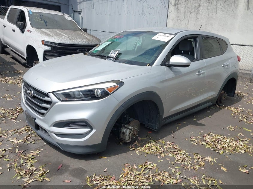 2017 Hyundai Tucson VIN KM8J23A45HU533219 IAAI salvage auction — THEFT, Salvage Title, sold $2,950 on 2026-08-02 (photo 2)